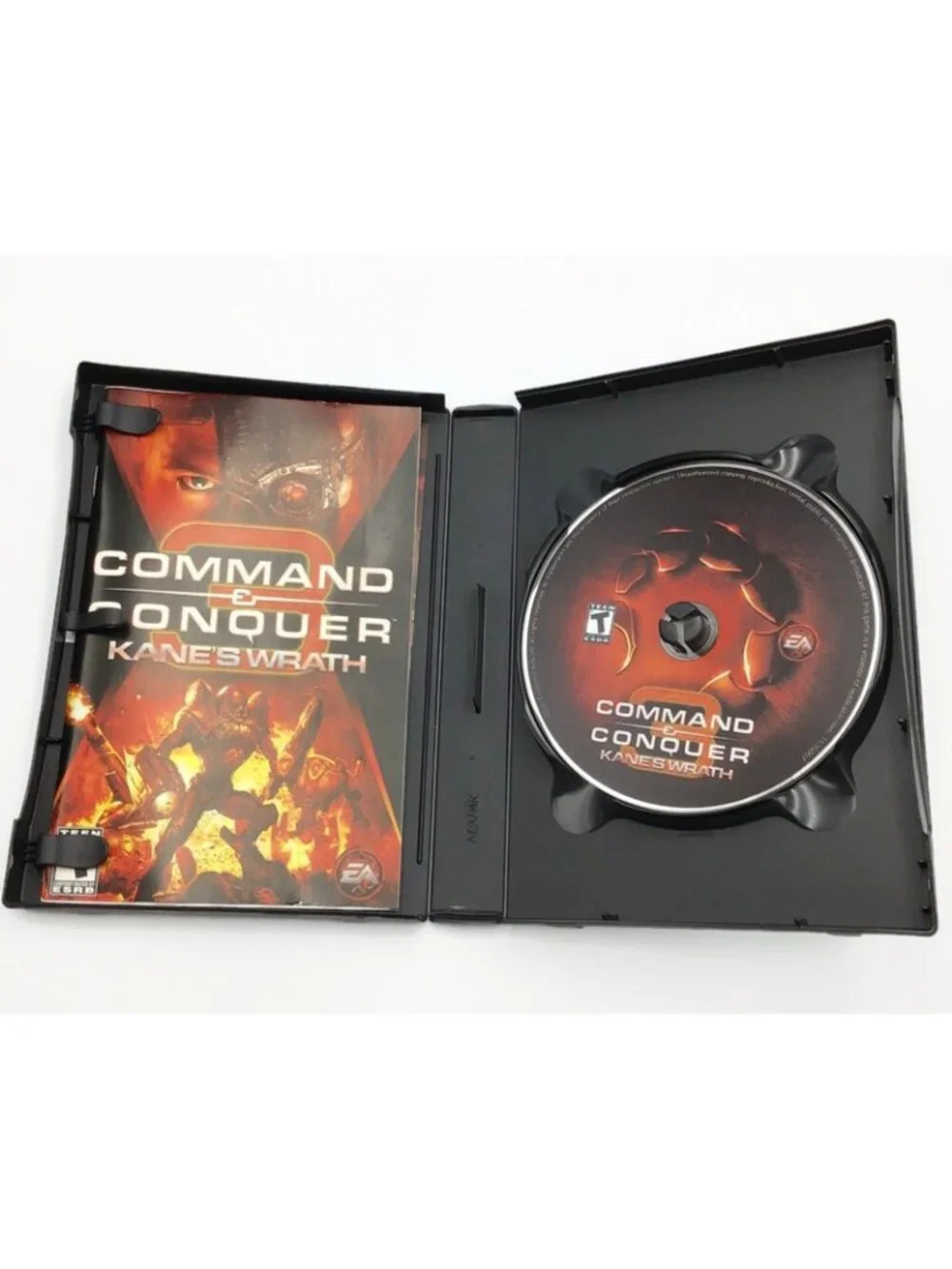 Command & Conquer 3: Kane's Wrath Expansion Pack PC DVD Disc, Manual, Case, Code